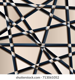 Abstract background of geometric shapes. Colorful mosaic background. Vector illustration