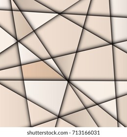 Abstract background of geometric shapes. Colorful mosaic background. Vector illustration