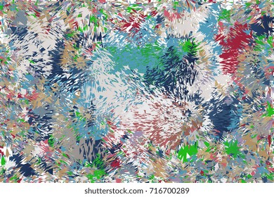 Abstract background of geometric shapes. Contemporary geometric  mosaic