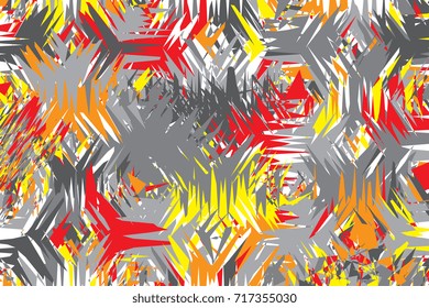 Abstract background of geometric shapes. Contemporary geometric  mosaic