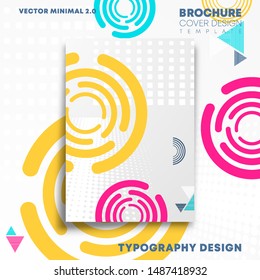 Abstract background with geometric shapes design for flyer, poster, brochure cover, typography or other printing products. Vector illustration.