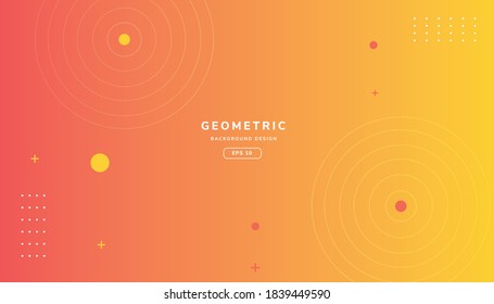 Abstract background with geometric shapes. Dynamic abstract composition Vector illustration. Design element for web banners, posters, 