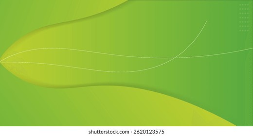 Abstract background with geometric shapes. Dynamic abstract composition Vector illustration. Design element for web banners, posters, green and yellow