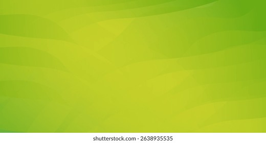 Abstract background with geometric shapes. Dynamic abstract composition Vector illustration. Design element for web banners, posters, green and yellow. eps 10
