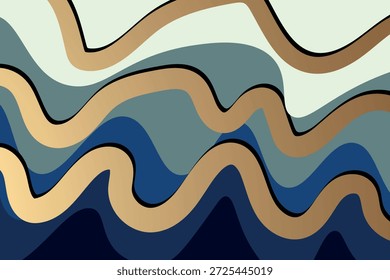 Fondo Abstractas con Formas geométricas. Efecto dinámico línea colorida. Diseño para cartel, Anuncio, tarjeta. Patrón moderno de papel. Copiar espacio.