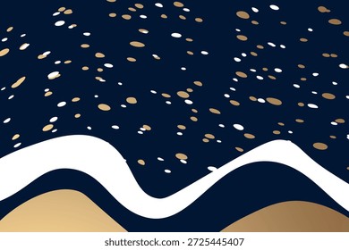 Fundo abstrato com formas geométricas. Linha colorida de efeito dinâmico. Design para pôster, banner, cartão. Padrão moderno de papel. Copiar espaço.