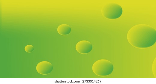 Fondo Abstractas con Formas geométricas. Ilustración vectorial de composición abstracta dinámica. Elemento de diseño para Anuncios de Web, carteles, verde y amarillo