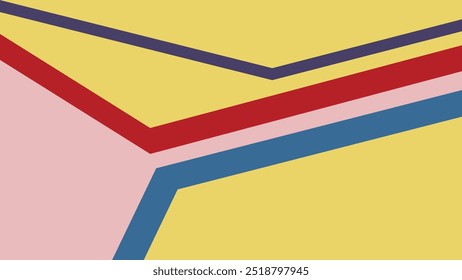 FUNDO ABSTRATO COM FORMAS GEOMÉTRICAS PLANAS PASTEL COR DESIGN VETOR MODELO PARA PAPEL DE PAREDE, DESIGN DE CAPA