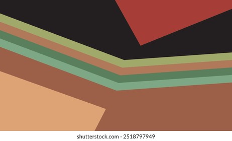 ABSTRACT BACKGROUND  WITH GEOMETRIC SHAPES FLAT PASTEL COLOR DESIGN VECTOR TEMPLATE FOR WALLPAPER, COVER DESIGN