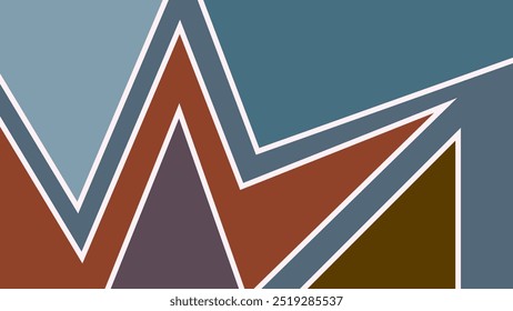 ABSTRACT BACKGROUND  WITH GEOMETRIC SHAPES FLAT PASTEL COLOR DESIGN VECTOR TEMPLATE FOR WALLPAPER, COVER DESIGN