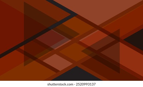 ABSTRACT BACKGROUND  WITH GEOMETRIC SHAPES FLAT RED COLOR DESIGN VECTOR TEMPLATE FOR WALLPAPER, COVER DESIGN