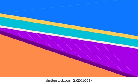 ABSTRACT BACKGROUND  WITH GEOMETRIC SHAPES FLAT PASTEL COLORFUL DESIGN VECTOR TEMPLATE FOR WALLPAPER, COVER DESIGN