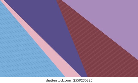 ABSTRACT BACKGROUND  WITH GEOMETRIC SHAPES FLAT PASTEL COLOR DESIGN VECTOR TEMPLATE FOR WALLPAPER, COVER DESIGN