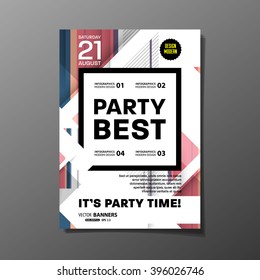 Abstract Background. Geometric Shapes and Frames for Presentation, Annual Reports, Flyers, Brochures, Leaflets, Posters, Business Cards and Document Cover Pages Design. A4 Title Sheet Template.