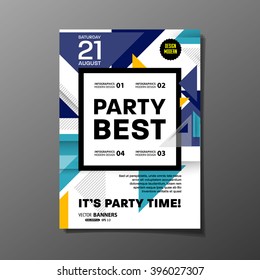 Abstract Background. Geometric Shapes and Frames for Presentation, Annual Reports, Flyers, Brochures, Leaflets, Posters, Business Cards and Document Cover Pages Design. A4 Title Sheet Template.