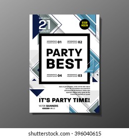 Abstract Background. Geometric Shapes and Frames for Presentation, Annual Reports, Flyers, Brochures, Leaflets, Posters, Business Cards and Document Cover Pages Design. A4 Title Sheet Template.