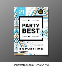 Abstract Background. Geometric Shapes and Frames for Presentation, Annual Reports, Flyers, Brochures, Leaflets, Posters, Business Cards and Document Cover Pages Design. A4 Title Sheet Template