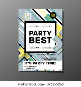 Abstract Background. Geometric Shapes and Frames for Presentation, Annual Reports, Flyers, Brochures, Leaflets, Posters, Business Cards and Document Cover Pages Design. A4 Title Sheet Template