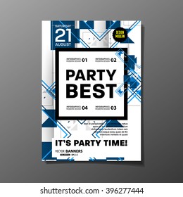 Abstract Background. Geometric Shapes and Frames for Presentation, Annual Reports, Flyers, Brochures, Leaflets, Posters, Business Cards and Document Cover Pages Design. A4 Title Sheet Template