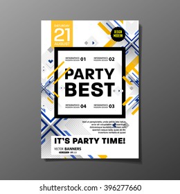 Abstract Background. Geometric Shapes and Frames for Presentation, Annual Reports, Flyers, Brochures, Leaflets, Posters, Business Cards and Document Cover Pages Design. A4 Title Sheet Template