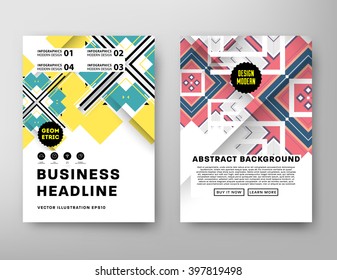 Abstract Background. Geometric Shapes and Frames for Presentation, Annual Reports, Flyers, Brochures, Leaflets, Posters, Business Cards and Document Cover Pages Design. A4 Title Sheet Template.