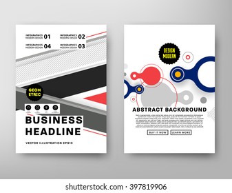 Abstract Background. Geometric Shapes and Frames for Presentation, Annual Reports, Flyers, Brochures, Leaflets, Posters, Business Cards and Document Cover Pages Design. A4 Title Sheet Template.