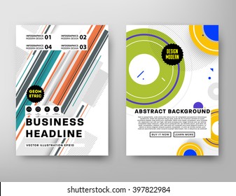 Abstract Background. Geometric Shapes and Frames for Presentation, Annual Reports, Flyers, Brochures, Leaflets, Posters, Business Cards and Document Cover Pages Design. A4 Title Sheet Template.