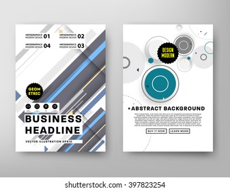 Abstract Background. Geometric Shapes and Frames for Presentation, Annual Reports, Flyers, Brochures, Leaflets, Posters, Business Cards and Document Cover Pages Design. A4 Title Sheet Template.