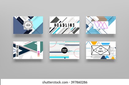 Abstract Background. Geometric Shapes and Frames for Presentation, Annual Reports, Flyers, Brochures, Leaflets, Posters, Business Cards and Document Cover Pages Design. A4 Title Sheet Template