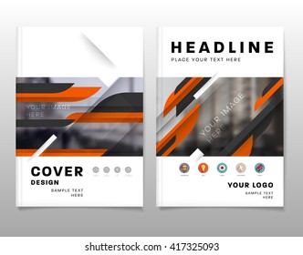 Abstract Background. Geometric Shapes and Frames for Presentation, Annual Reports, Flyers, Brochures, Leaflets, Posters, Business Cards and Document Cover Pages Design. A4 Title Sheet Template.