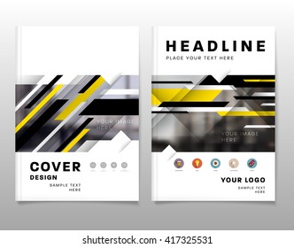 Abstract Background. Geometric Shapes and Frames for Presentation, Annual Reports, Flyers, Brochures, Leaflets, Posters, Business Cards and Document Cover Pages Design. A4 Title Sheet Template.