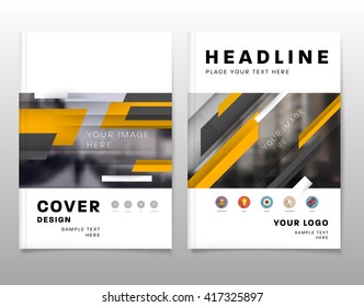 Abstract Background. Geometric Shapes and Frames for Presentation, Annual Reports, Flyers, Brochures, Leaflets, Posters, Business Cards and Document Cover Pages Design. A4 Title Sheet Template.