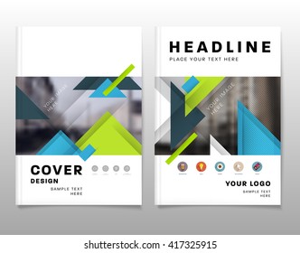 Abstract Background. Geometric Shapes and Frames for Presentation, Annual Reports, Flyers, Brochures, Leaflets, Posters, Business Cards and Document Cover Pages Design. A4 Title Sheet Template.