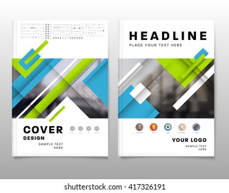 Abstract Background. Geometric Shapes and Frames for Presentation, Annual Reports, Flyers, Brochures, Leaflets, Posters, Business Cards and Document Cover Pages Design. A4 Title Sheet Template.