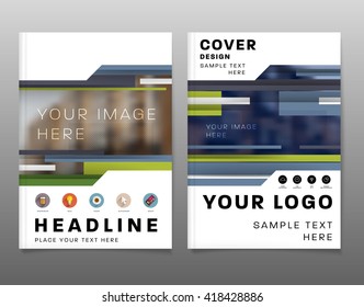 Abstract Background. Geometric Shapes and Frames for Presentation, Annual Reports, Flyers, Brochures, Leaflets, Posters, Business Cards and Document Cover Pages Design. A4 Title Sheet Template.