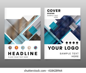 Abstract Background. Geometric Shapes and Frames for Presentation, Annual Reports, Flyers, Brochures, Leaflets, Posters, Business Cards and Document Cover Pages Design. A4 Title Sheet Template.