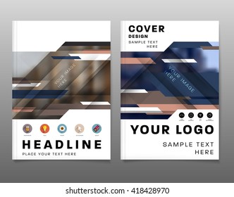 Abstract Background. Geometric Shapes and Frames for Presentation, Annual Reports, Flyers, Brochures, Leaflets, Posters, Business Cards and Document Cover Pages Design. A4 Title Sheet Template.
