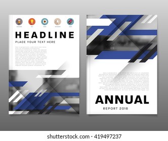 Abstract Background. Geometric Shapes and Frames for Presentation, Annual Reports, Flyers, Brochures, Leaflets, Posters, Business Cards and Document Cover Pages Design. A4 Title Sheet Template.