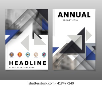 Abstrakter Hintergrund. Geometrische Formen und Rahmen für die Präsentation, Jahresberichte, Flyer, Broschüren, Faltblätter, Poster, Visitenkarten und DokumentTitelseiten. A4-Titelblatt-Vorlage.