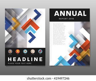 Abstract Background. Geometric Shapes and Frames for Presentation, Annual Reports, Flyers, Brochures, Leaflets, Posters, Business Cards and Document Cover Pages Design. A4 Title Sheet Template.