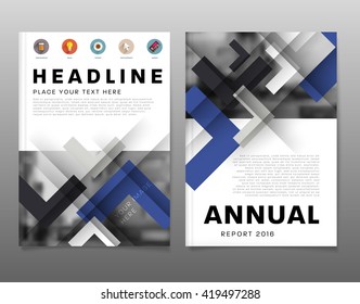Abstract Background. Geometric Shapes and Frames for Presentation, Annual Reports, Flyers, Brochures, Leaflets, Posters, Business Cards and Document Cover Pages Design. A4 Title Sheet Template.