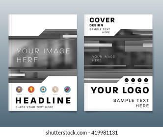 Abstract Background. Geometric Shapes and Frames for Presentation, Annual Reports, Flyers, Brochures, Leaflets, Posters, Business Cards and Document Cover Pages Design. A4 Title Sheet Template.