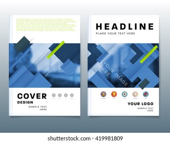 Abstract Background. Geometric Shapes and Frames for Presentation, Annual Reports, Flyers, Brochures, Leaflets, Posters, Business Cards and Document Cover Pages Design. A4 Title Sheet Template.