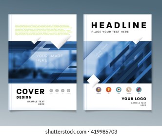 Abstract Background. Geometric Shapes and Frames for Presentation, Annual Reports, Flyers, Brochures, Leaflets, Posters, Business Cards and Document Cover Pages Design. A4 Title Sheet Template.