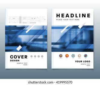 Abstract Background. Geometric Shapes and Frames for Presentation, Annual Reports, Flyers, Brochures, Leaflets, Posters, Business Cards and Document Cover Pages Design. A4 Title Sheet Template.