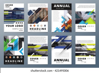 Abstract Background. Geometric Shapes and Frames for Presentation, Annual Reports, Flyers, Brochures, Leaflets, Posters, Business Cards and Document Cover Pages Design. A4 Title Sheet Template