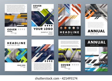 Abstract Background. Geometric Shapes and Frames for Presentation, Annual Reports, Flyers, Brochures, Leaflets, Posters, Business Cards and Document Cover Pages Design. A4 Title Sheet Template