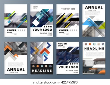 Abstract Background. Geometric Shapes and Frames for Presentation, Annual Reports, Flyers, Brochures, Leaflets, Posters, Business Cards and Document Cover Pages Design. A4 Title Sheet Template