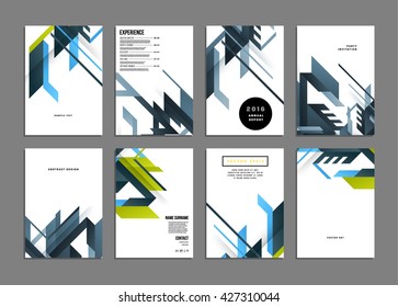 Abstract Background. Geometric Shapes and Frames for Presentation, Annual Reports, Flyers, Brochures, Leaflets, Posters, Business Cards and Document Cover Pages Design. A4 Title Sheet Template