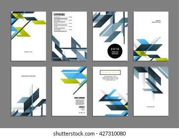 Abstract Background. Geometric Shapes and Frames for Presentation, Annual Reports, Flyers, Brochures, Leaflets, Posters, Business Cards and Document Cover Pages Design. A4 Title Sheet Template